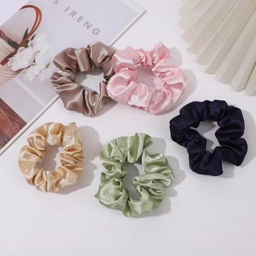 Hair Scrunchies Cloth handmade for woman 90mm Sold By PC