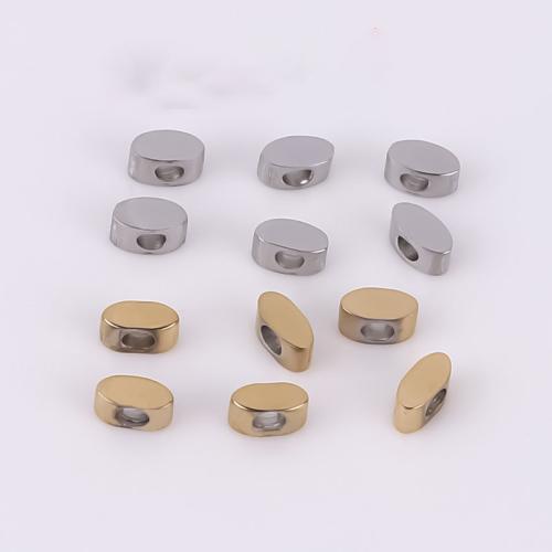 Stainless Steel Spacer Beads 316 Stainless Steel Vacuum Ion Plating DIY Sold By Bag