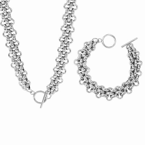 Jewelry Sets Titanium Steel plated & for woman Sold By PC