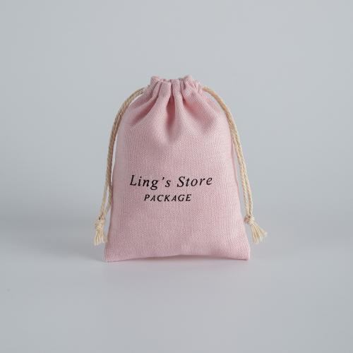 coton Sac drawstring, Anti-poussière & multifonctionnel & normes différentes pour le choix, rose, Vendu par PC