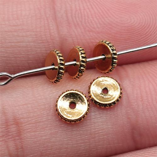 Zinc Alloy Jewelry Beads antique gold color plated DIY Sold By PC