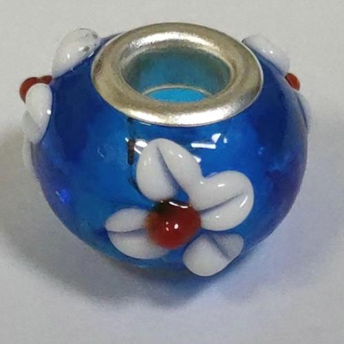 Χάντρες Lampwork European στυλ, Γυάλινα, ψήσιμο βερνίκι, DIY, περισσότερα χρώματα για την επιλογή, 10mm, 100PCs/τσάντα, Sold Με τσάντα