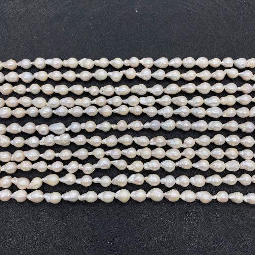 Cultured Baroque Freshwater Pearl Beads DIY white mm Approx Sold By Strand