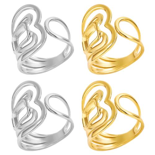 Stainless Steel Finger Ring 304 Stainless Steel plated fashion jewelry Sold By PC