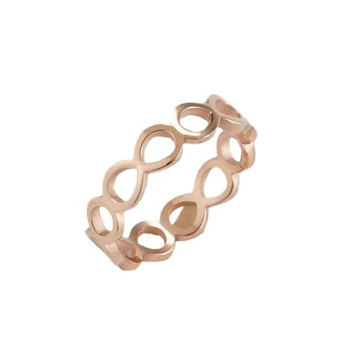 Stainless Steel Finger Ring 304 Stainless Steel plated & for woman Sold By PC