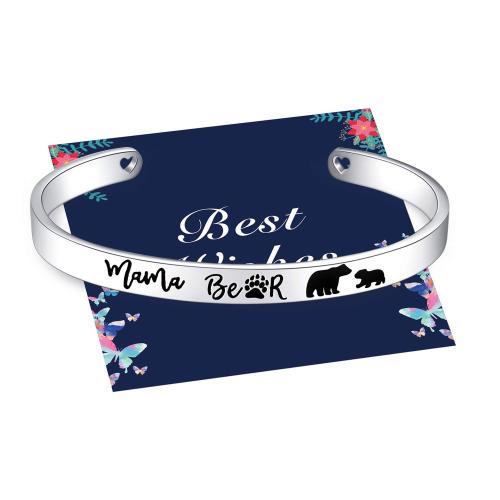 Nerūdijančio plieno Bangle, 304 Nerūdijantis plienas, padengtą, unisex & įvairių dizaino pasirinkimas, Originali spalva, Pardavė PC