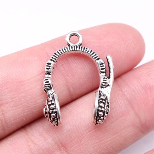 Zinc Alloy Pendants antique silver color plated DIY Sold By PC