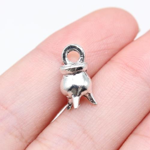 Zinc Alloy Pendants antique silver color plated DIY Sold By PC