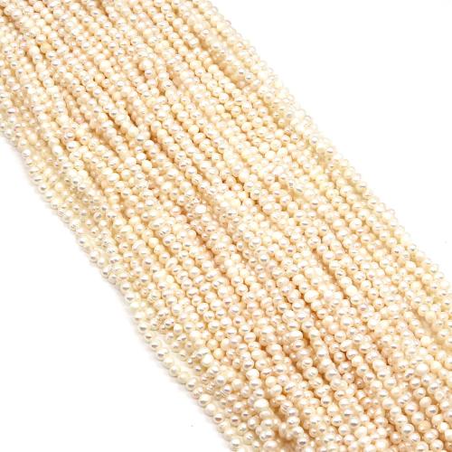 Cultured Potato Freshwater Pearl Beads DIY white Sold Per Approx 38 cm Strand