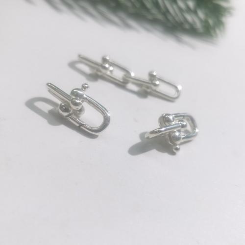 925 Sterling Silver Αστακός Claw Κούμπωμα, DIY & διαφορετικά στυλ για την επιλογή, ασήμι, Sold Με PC