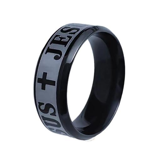 Titanium Steel Finger Ring plated Unisex Sold By Lot