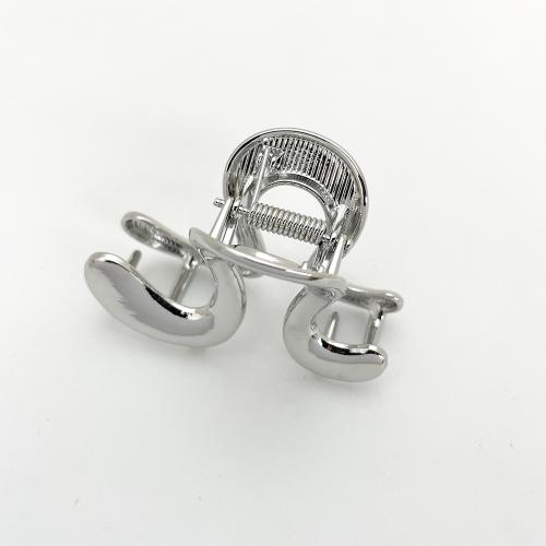 Haar Claw Clips, Zinc Alloy, voor vrouw, meer kleuren voor de keuze, 57x38mm, Verkocht door PC