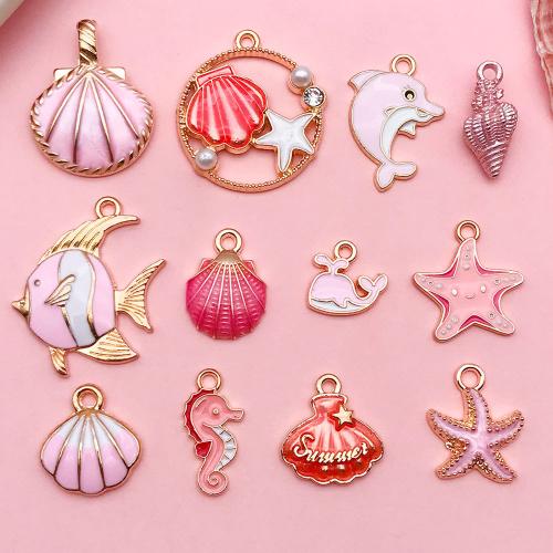 Zinc Alloy émail Pendants, alliage de zinc, DIY & styles différents pour le choix, Vendu par PC