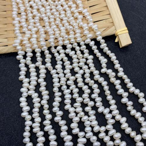 Cultured Rice Freshwater Pearl Beads DIY white Sold Per Approx 38 cm Strand