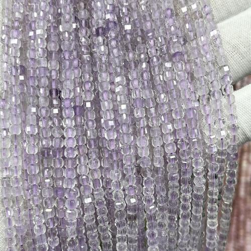 Natural Amethyst Beads DIY purple 3mm Sold Per Approx 38 cm Strand