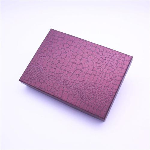 Jewelry Gift Box Paper with Sponge & Velveteen dustproof & multifunctional Sold By PC