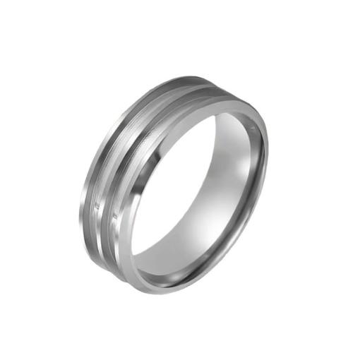 Stainless Steel Finger Ring 304 Stainless Steel plated Unisex original color Sold By Lot