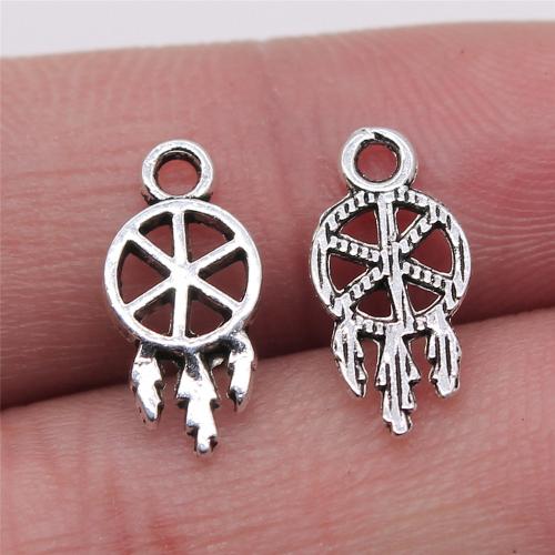 Zinc Alloy Pendants antique silver color plated DIY Sold By PC