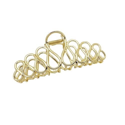 Haar Claw Clips, Zinc Alloy, voor vrouw, meer kleuren voor de keuze, 125x55mm, Verkocht door PC