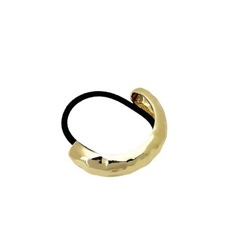 Ponytail Holder Zinc Alloy with Rubber Band for woman Sold By PC