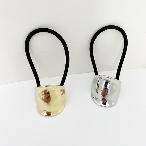 Hestehale Holder, Zinc Alloy, med Rubber Band, for kvinde, flere farver til valg, Solgt af PC