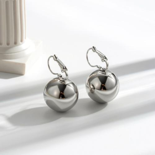 Titanium Steel  Earring fashion jewelry & for woman Sold By Pair