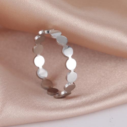 Anillo de dedo de acero inoxidable, acero inoxidable 304, Joyería & unisexo & diverso tamaño para la opción, más colores para la opción, Vendido por UD