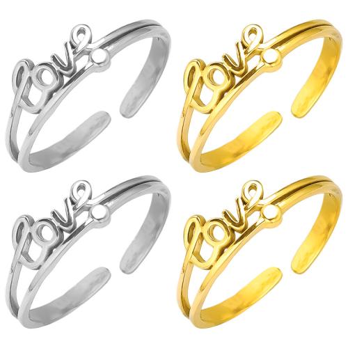 Stainless Steel Finger Ring 304 Stainless Steel plated fashion jewelry Sold By PC