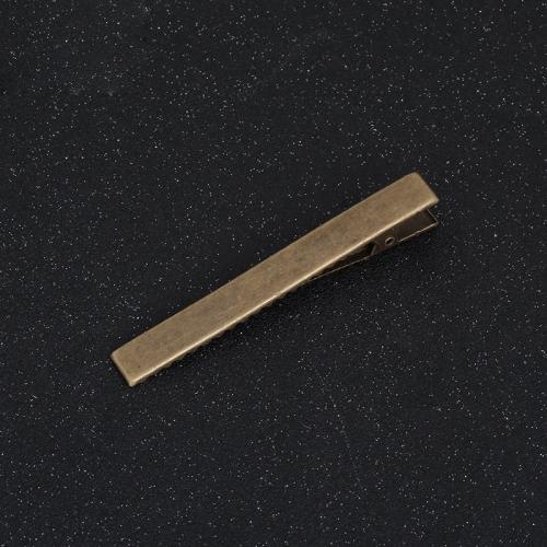 Hair Clip Findings Manganese Steel plated DIY antique bronze color 55mm Sold By Bag