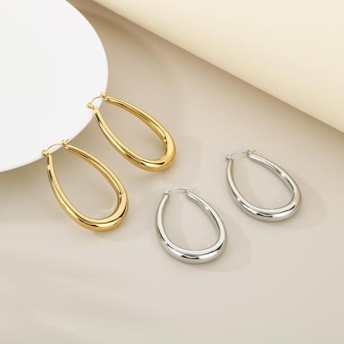 Mens Stainless Steel Hoop orecchino, 304 acciaio inox, per la donna, nessuno, Venduto da coppia