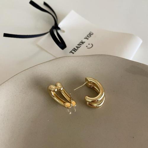 Zinc Alloy Stud Earring fashion jewelry & for woman 20mm Sold By Pair