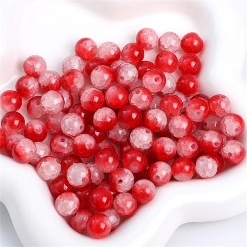 Fashion Glass Beads Round DIY 10mm Sold By Bag