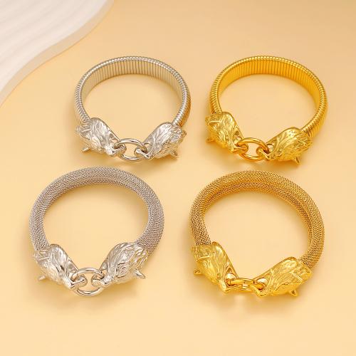 Stainless Steel Bangle 304 Stainless Steel Vacuum Ion Plating elastic & Unisex Sold By PC