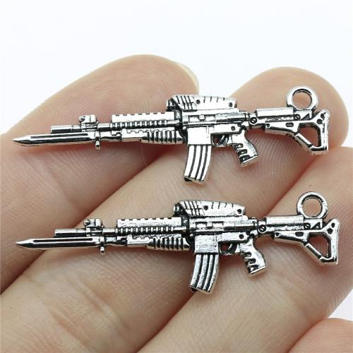 Zinc Alloy Pendants antique silver color plated DIY Sold By PC