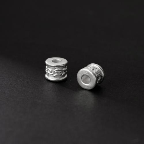 Spacer perle Nakit, 925 Sterling Silver, možete DIY, više boja za izbor, 10x8.50mm, Rupa:Približno 4mm, Prodano By PC