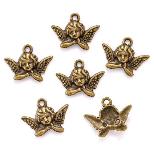 Zinc Alloy Pendants Angel plated DIY nickel lead & cadmium free Approx Sold By Bag