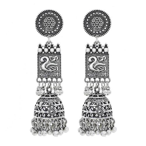 Zinc Alloy Drop Earrings vintage & for woman Sold By Lot