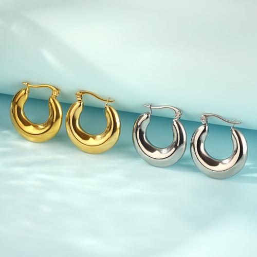 Stainless Steel Lever Back Earring 304 Stainless Steel Vacuum Ion Plating for woman Sold By Pair