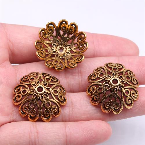 Zinc Alloy Bead Cap plated DIY Sold By PC