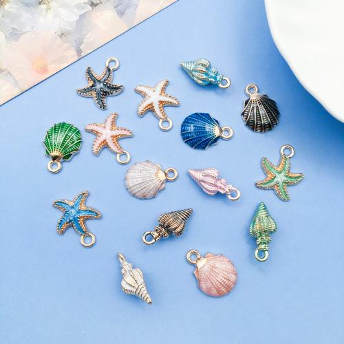 Zinc Alloy Enamel Pendants DIY Sold By PC