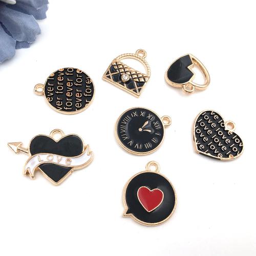 Zinc Alloy Enamel Pendants DIY Sold By PC