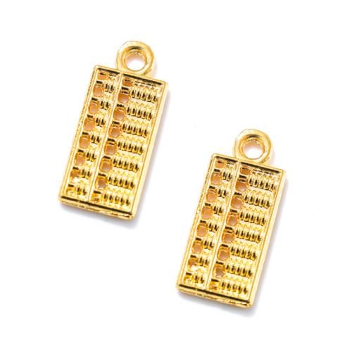 Zinc Alloy Pendants Abacus plated DIY nickel lead & cadmium free Approx Sold By Bag