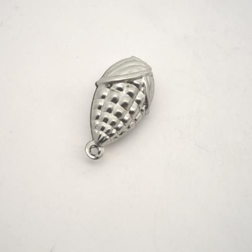 Stainless Steel Pendants 304 Stainless Steel Corn DIY original color Sold By PC