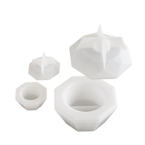 DIY Epoxy Mold Set Silicone white Sold By PC