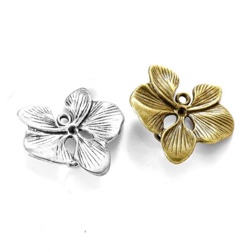 Zinc Alloy Flower Pendants plated DIY nickel lead & cadmium free Approx Sold By Bag