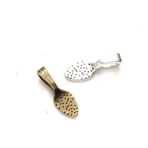 Zinc Alloy Tool Pendler, Skovl, forgyldt, du kan DIY, flere farver til valg, nikkel, bly & cadmium fri, 15x5mm, Ca. 100pc'er/Bag, Solgt af Bag