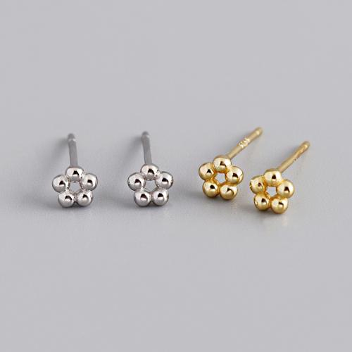 925 Sterling Silver Stud Earrings for woman Sold By Pair