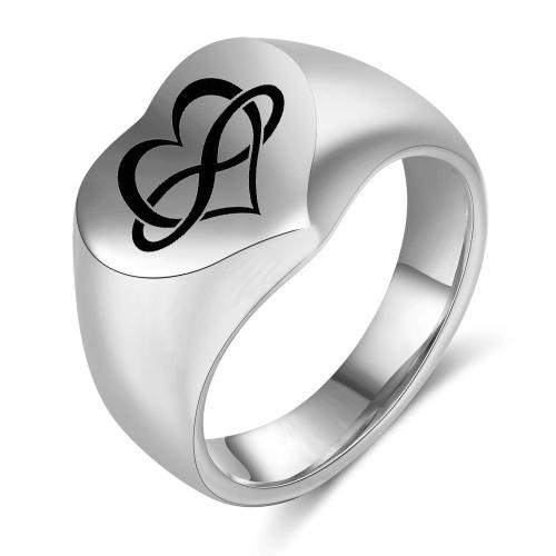 Titanium Steel Finger Ring plated Unisex Sold By PC