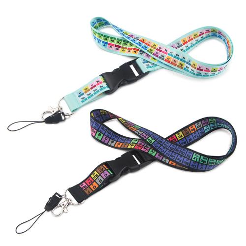 Polyester Cellphone Lanyard with Polypropylene(PP) & Wax Cord & Zinc Alloy multifunctional Sold By PC