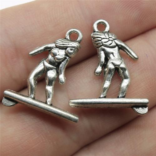 Zinc Alloy Pendants plated DIY Sold By PC